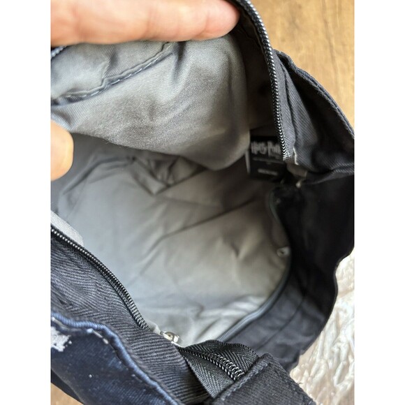 Harry Potter Deathly Hallows Hermione Ron Harry Purse Bag NWT Hot Topic Blue - Picture 5 of 5